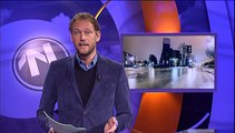 Wat doe je met je huisvuilzak, als het spiegeglad in je straat? - RTV Noord