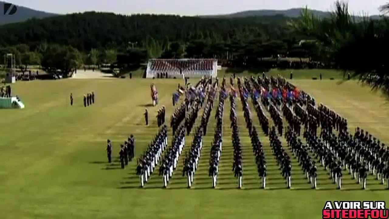 On ne rigole pas avec l'armée sud coréenne
