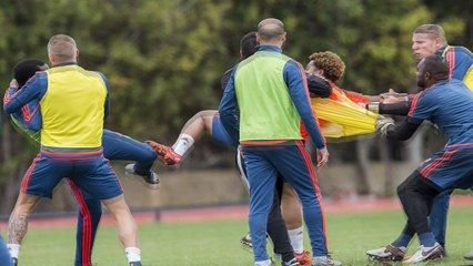 Brutal pelea en pleno entrenamiento del Feyenoord de Van Bronckhorst