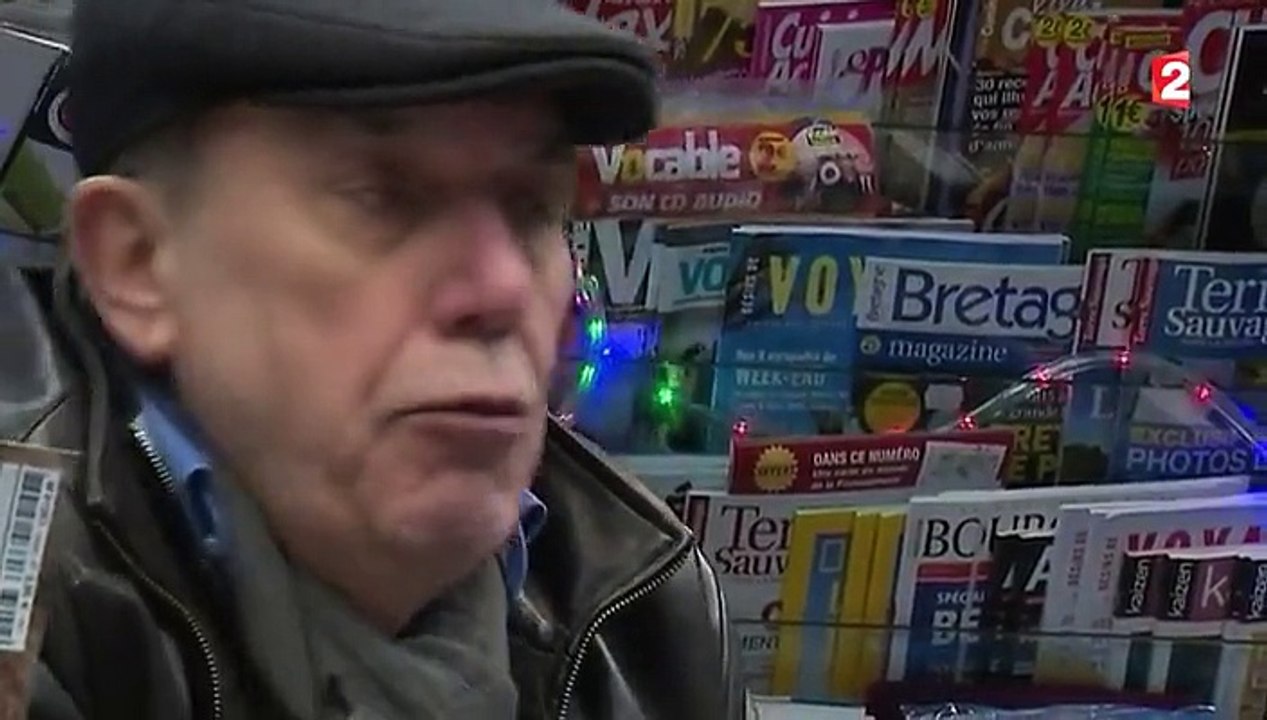 Attentats de "Charlie Hebdo" : la folle journée de Patrick Deschamps, kiosquier de Cabu et Wolinski