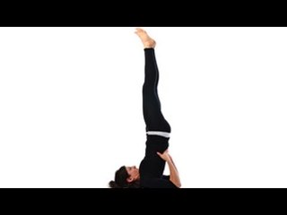 Sarvangasana  - Shoulder Stand Pose, Prevent Heart Attacks - English