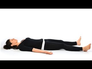Shavasana - Corpse Posture, Yoga Relaxation, Exercise for During Pregnancy - English