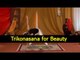 Trikonasana - Yoga Exercises for Beauty in English