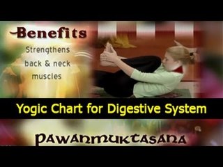 Yogic Chart for Digestive System - English