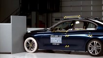 BMW Çarpışma Testi / 2016 BMW 3 series small overlap IIHS crash test