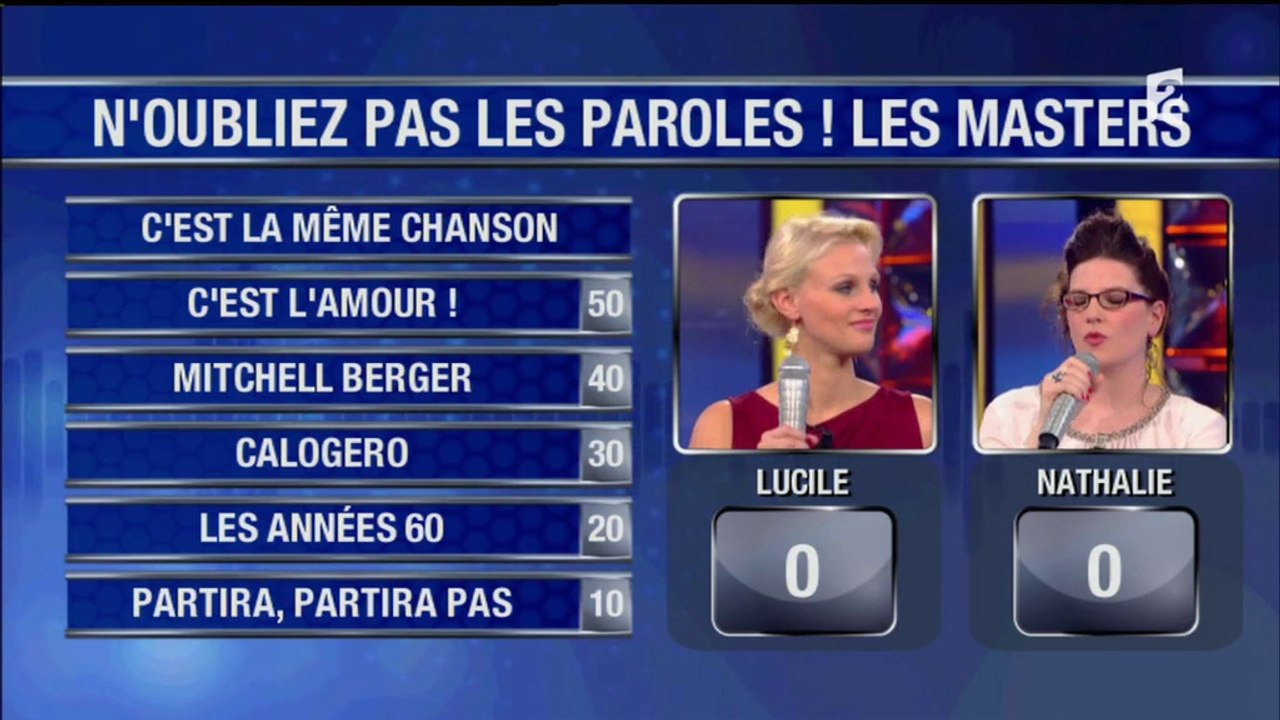 08 masters 2016 Lucile nathalie match retour