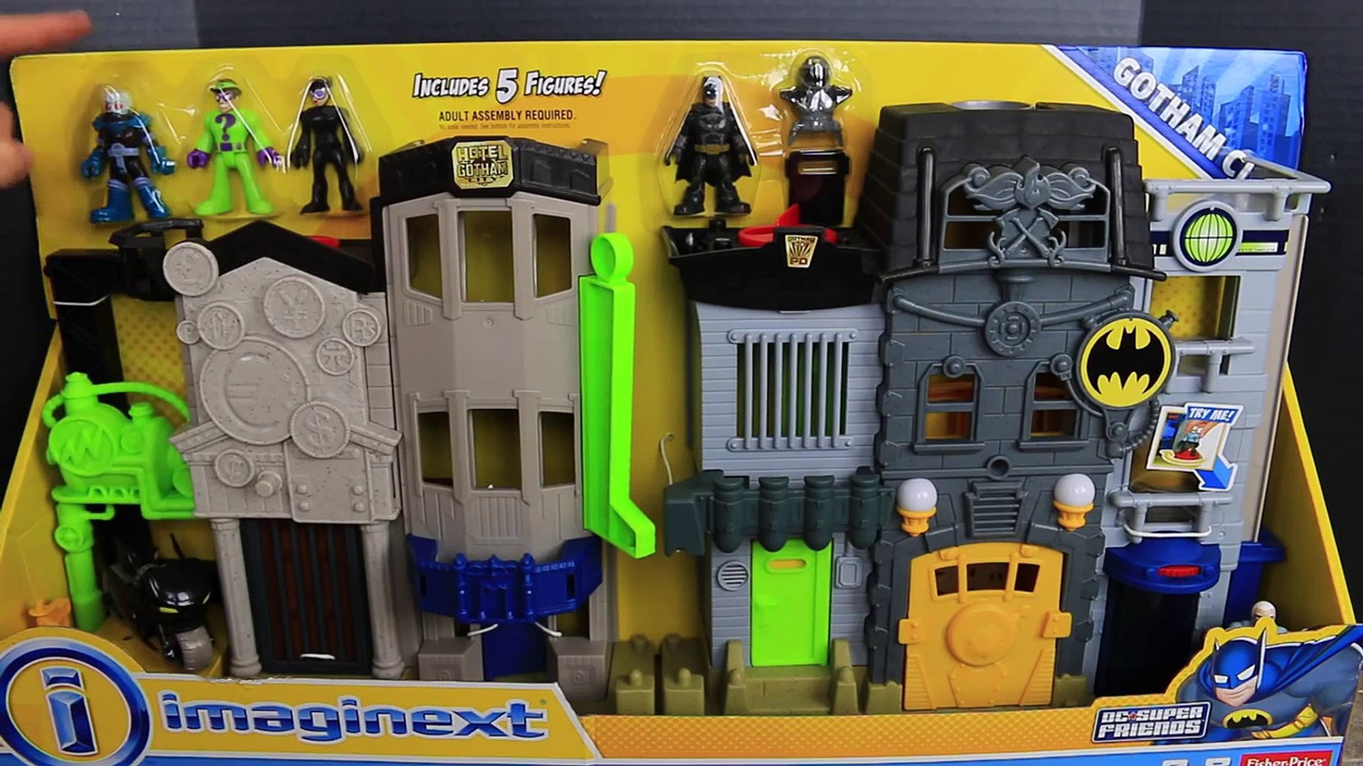 imaginext gotham city center