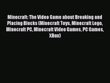 Minecraft: The Video Game about Breaking and Placing Blocks (Minecraft Toys Minecraft Lego