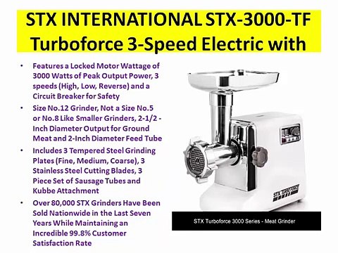 best meat grinder reviews for home & kitchen