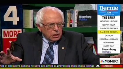 Download Video: Bernie Sanders schools MSNBC Mark Halperin on Medicare for all - Single Payer health care (VIDEO)