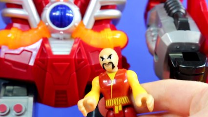 Transformers Super Bumblebee Battles Mars Robot Created By Imaginext Ninjas With Hulkbuste