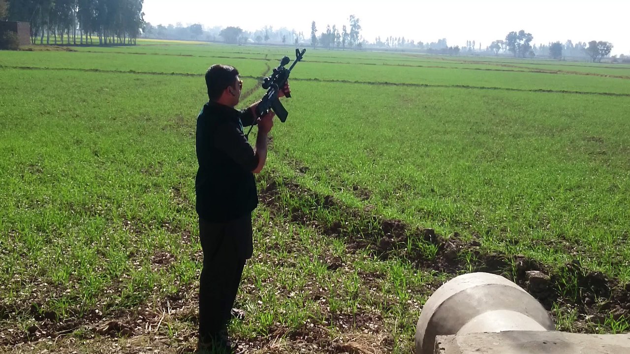 Fahad Awan Firing (14) during hunting