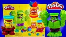 Play Doh Smashdown Hulk Can Heads Featuring Iron Man From Marvel the Avengers Superheroes