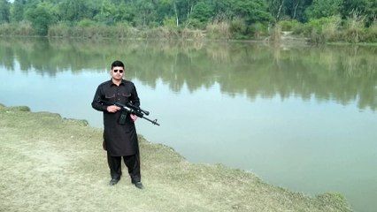 Fahad Awan Firing (3) In Water