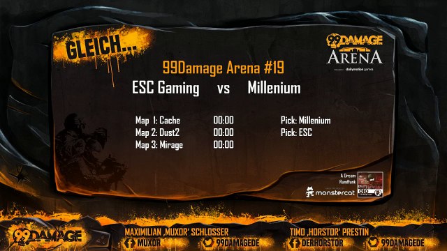 99DAMAGE Arena mit Horstor & Muxor - German Stream (243)