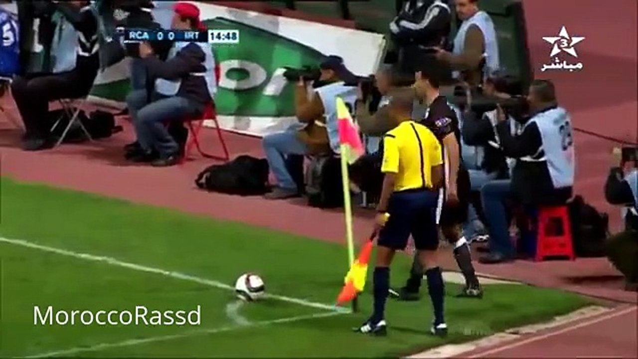 اهداف مباراة الرجاء الرياضي و اتحاد طنجة 1-2 (الشوط الأول) RCA vs IRT 1-2