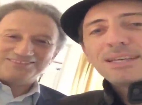 Exclu vidéo : Gad Elmaleh : sa vidéo humour avec Michel Drucker qui se lance dans le stand up !