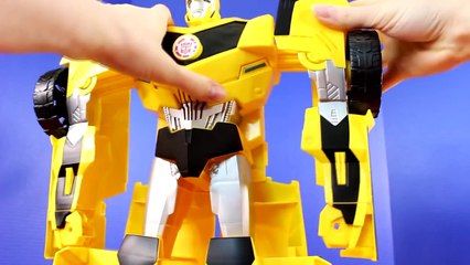 Transformers Super Bumblebee Battles Mars Robot Created By Imaginext Ninjas With Hulkbuster