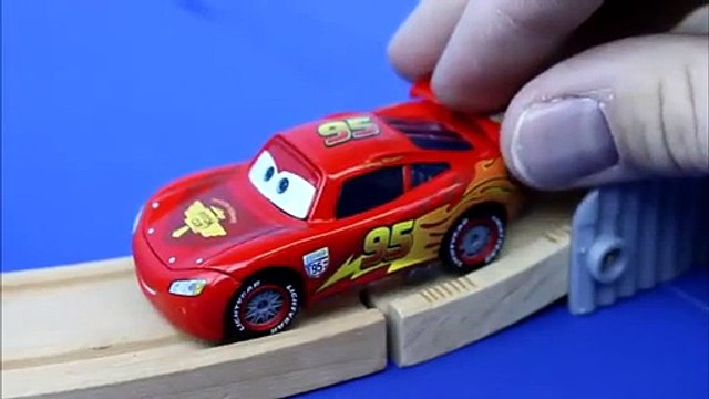 Disney Pixar Cars Rescue squad mater Saves Lightning McQueen on fire after Hellicopter accident.