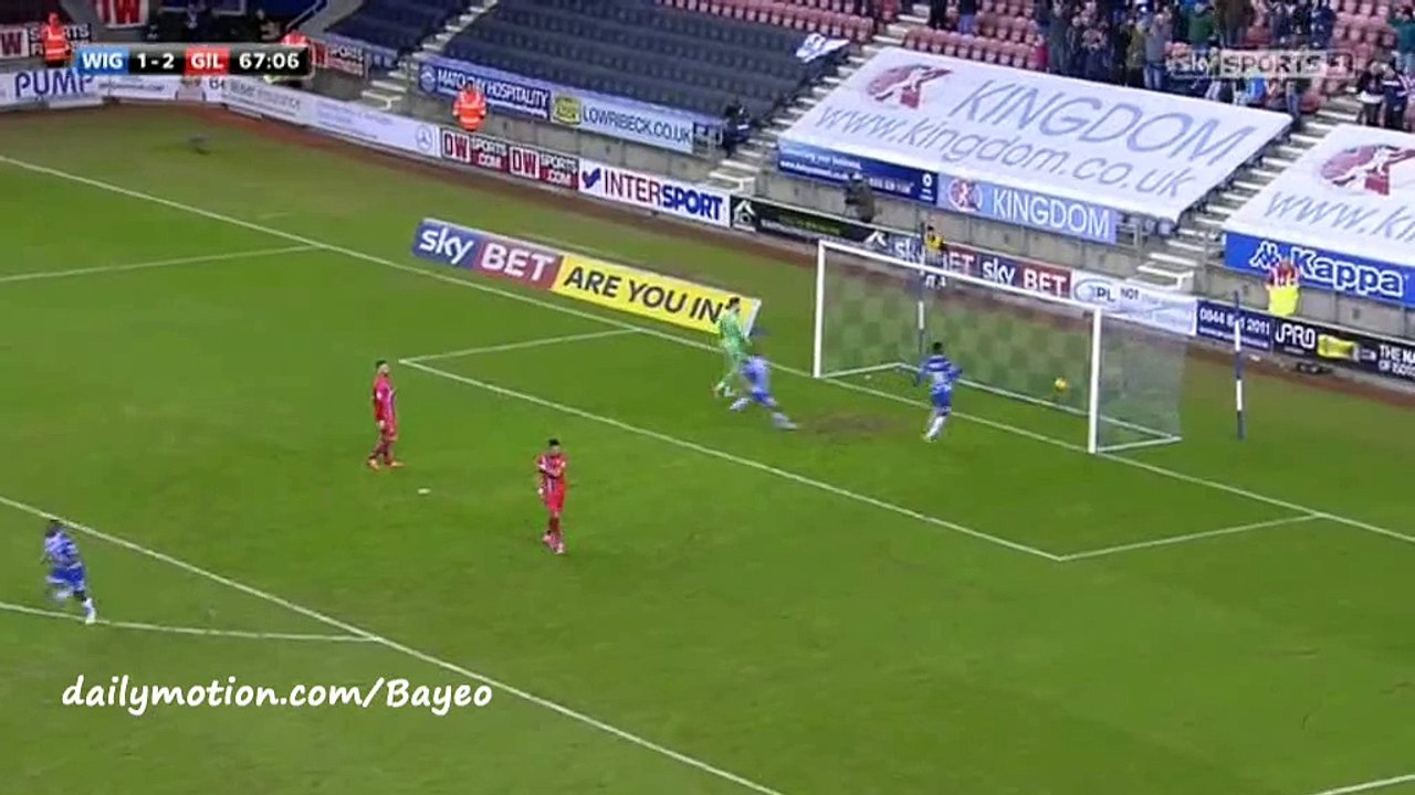Power M. Goal HD - Wigan 2-2 Gillingham FC - 07-01-2016 League One