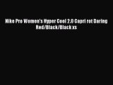 Nike Pro Women's Hyper Cool 2.0 Capri rot Daring Red/Black/Black xs