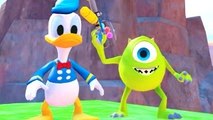 Mickey Mouse and Donald Duck Playtime w/ Monsters inc. & Nursery Rhymes Songs for Children