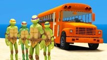 New Ninja Turtles Animation for Kids w/ Nursery Rhymes Songs for Children TMNT FUN