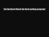 Cut the Deck (Stack the Deck writing program) [PDF Download] Cut the Deck (Stack the Deck writing
