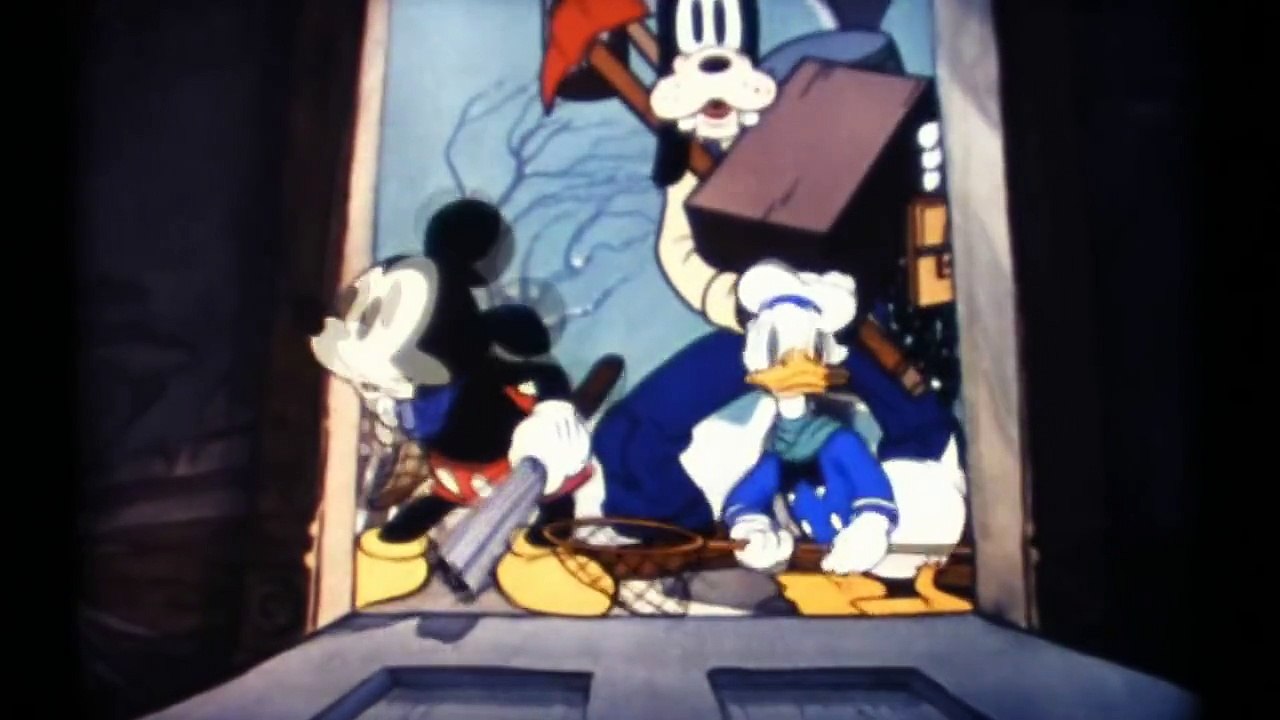 Lonesome Ghost Disney Cartoon Mickey Mouse Donald Duck Goofy HD 1080P Hbvideos Cooldisneyl