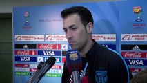 Messi, Busquets, Neymar, Suárez and Alves react to Club World Cup victory