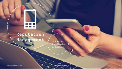 4 Social Media Risks for Businesses