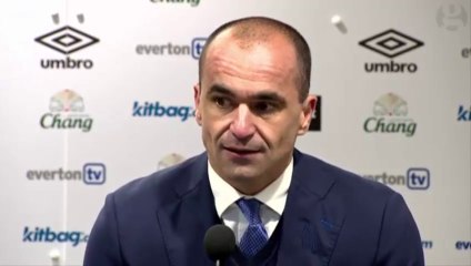 Everton deserved to beat Manchester City, says Martínez