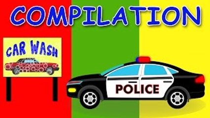CAR WASH | COMPILATION | Videos For Children | Videos for kids | Kids video