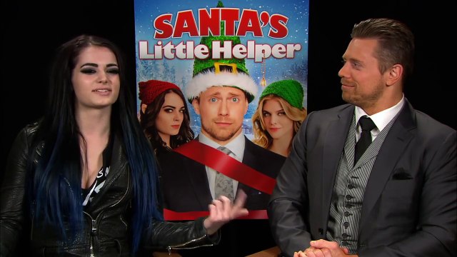 Maria Menounos interviews Paige and The Miz on E! News