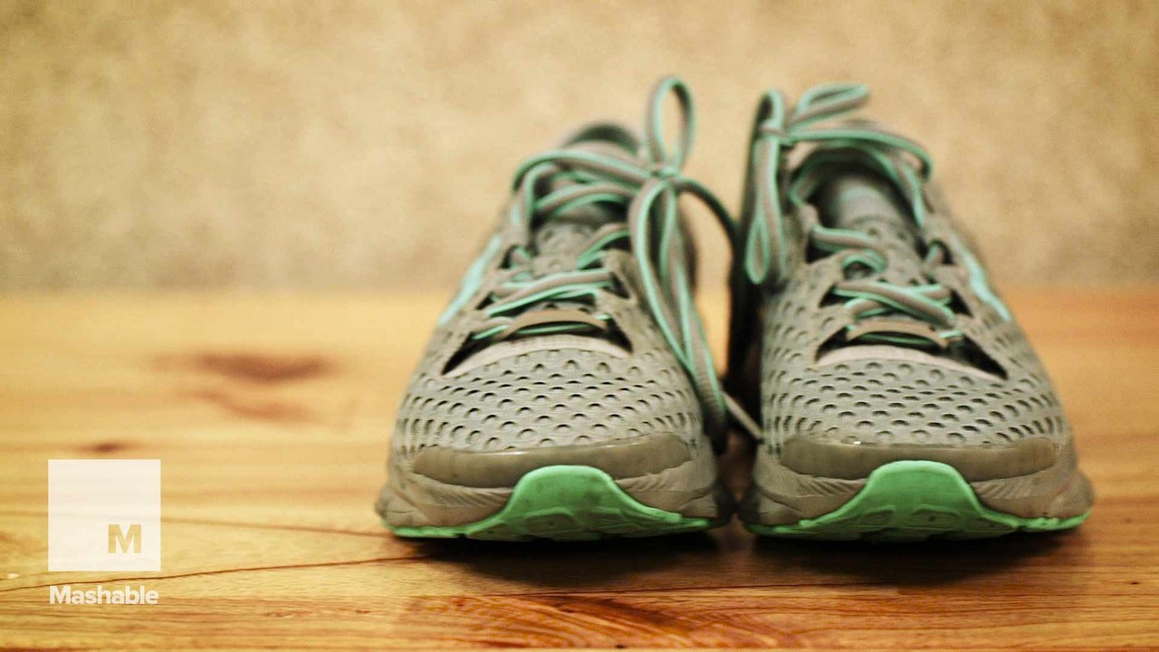 Ditch your wristband fitness tracker for these sensor-filled sneakers