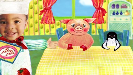 Pig & Penguin Lower Case Alphabet p