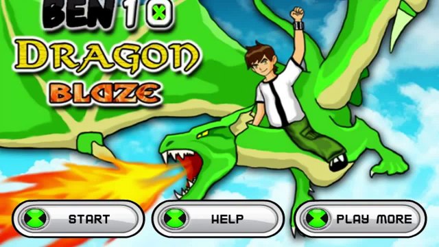 Бен тен, Бен 10 атака дракона # 1 бесплатная игра онлайн