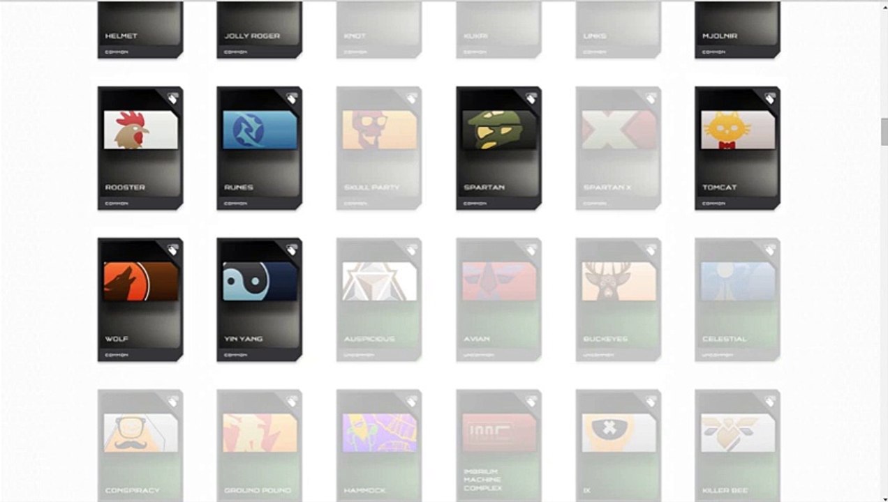 Halo 5 Emblems - Wolf