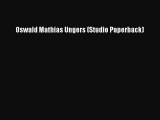 Oswald Mathias Ungers (Studio Paperback) [PDF Download] Oswald Mathias Ungers (Studio Paperback)#