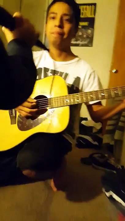 Baby's first time singing