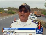 Triple choque en vía Guayaquil-Salinas