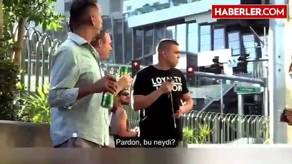 Selfie çubuğu ile etek altı fotoğrafı çekti!