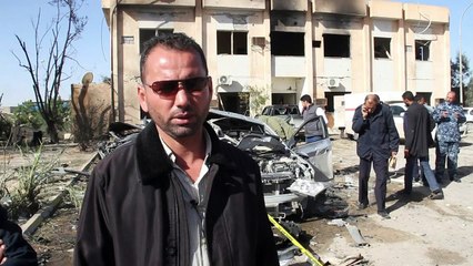 قرابة 55 قتيلا في هجوم انتحاري في ليبيا