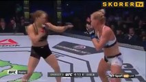Ronda Rousey defeated by Holly Holm in UFC 193 stunning upset - HD Watch live
