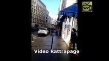 Vidéo du terroriste abattu devant le commissariat de Barbès à Paris
