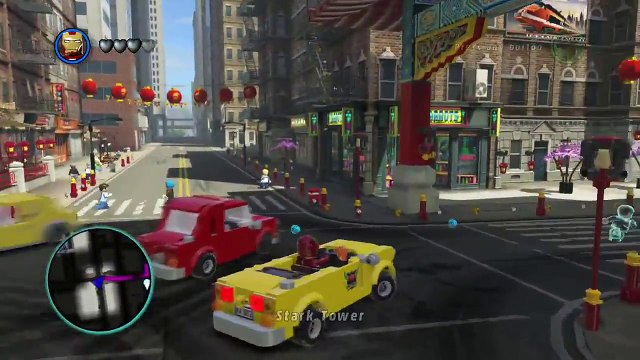 Лего супер герои марвел город нью йорк часть 1