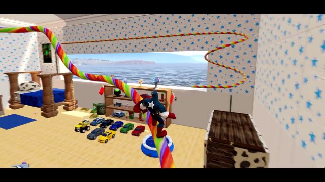 Потешки для малышей и диснеевских героев : Халк, Человек-Паук, Капитан Америка, Мичиган