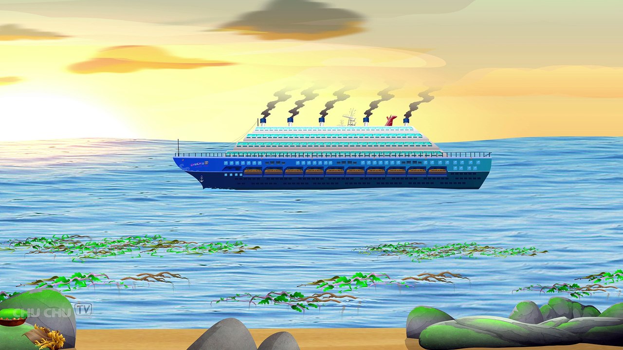 Surprise Eggs Nursery Rhymes Toys ¦ Sea Otter Rhyme ¦ Learn Colours, & Sea Animals ¦ ChuChuTV