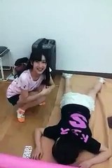 HKT48田島芽瑠[なかなか起きない舞ちゃんに 寝起きドッキリ(ºั︶ºั♡)]