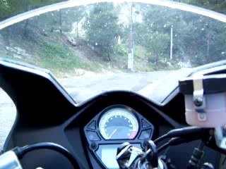 Montée des Termes (Marseille > Peypin) SV650S